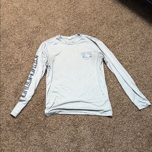 Light Gray Long Sleeve Shirt for fishing